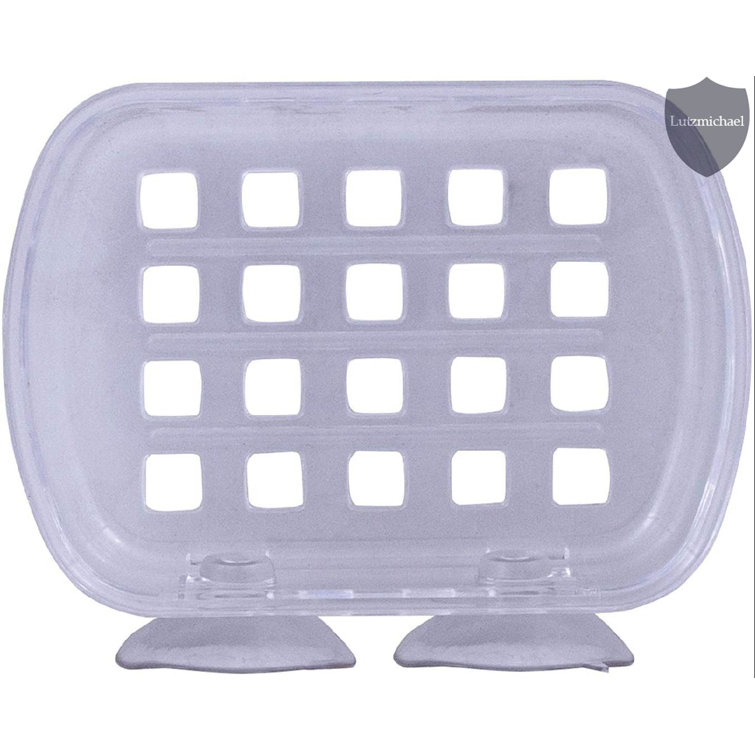 Rebrilliant Plastic Shower Soap Bar Holder, Clear Wayfair Canada